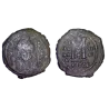 Follis Maurice Tibère (590-591), SB 494 atelier Constantinople 5eme officine