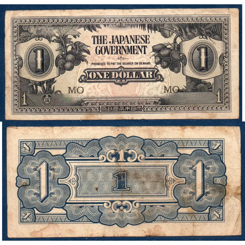 Malaisie Malaya P.M5c, Billet de 1 Dollar 1942 Japanese Government