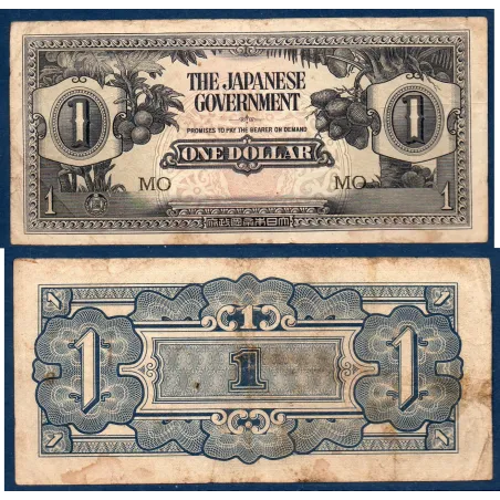 Malaisie Malaya P.M5c, Billet de 1 Dollar 1942 Japanese Government