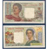 Tahiti Pick N°21c, TB Billet de banque de 20 Francs 1963