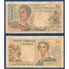 Nouvelle Calédonie P.50b, B- Billet de 20 Francs 1951-1963 Flutiste