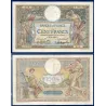 100 Francs LOM, TB, 25.2.1924 Billet de la banque de France