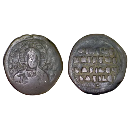 Follis Classe A2 Basile II  (976-1028), SB 1813 atelier Constantinople