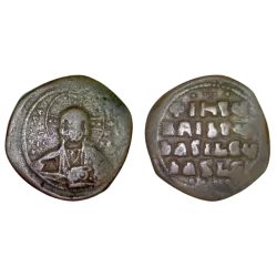 Follis Classe A2 Basile II  (976-1028), SB 1813 atelier Constantinople