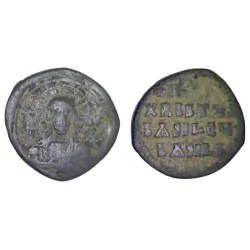 Follis Classe A3 pour Constantin VIII, Annonyme (1025-1028), SB 1818 Constantinople