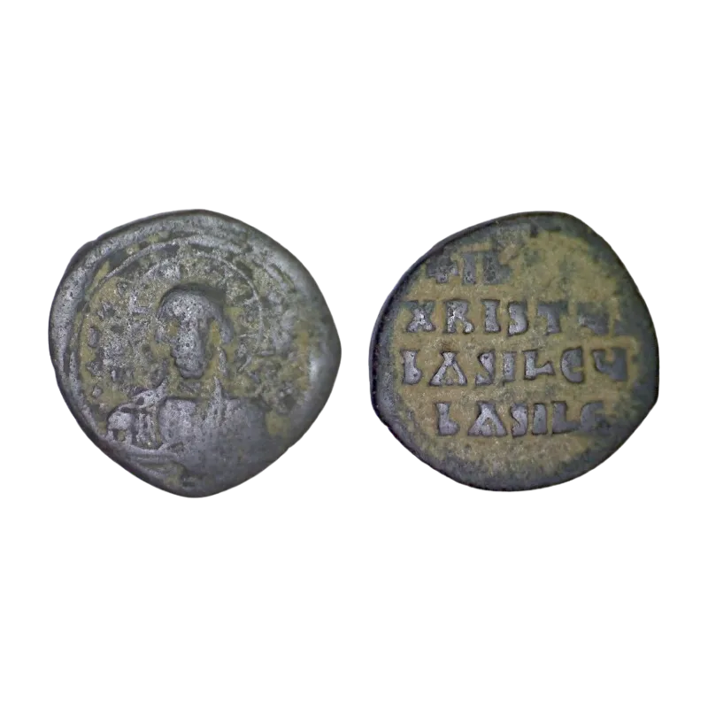 Follis Classe A3 pour Constantin VIII, Annonyme (1025-1028), SB 1818 Constantinople Follis Classe A3 pour Constantin VIII, Annonyme (1025-1028), SB 1818 Constantinople