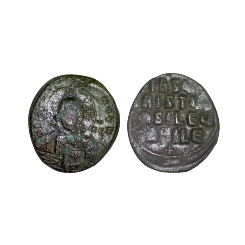 Follis Classe A3 pour Constantin VIII, Annonyme (1025-1028), SB 1818 Constantinople Follis Classe A3 pour Constantin VIII, Annonyme (1025-1028), SB 1818 Constantinople