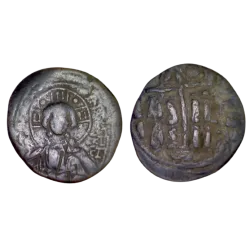 Follis classe B pour Romain III Argyre, annonyme (1028-1034), SB 1823 Constantinople
