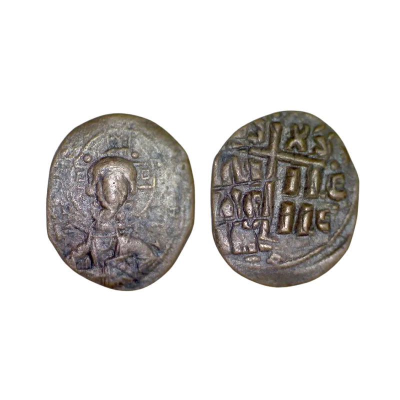 Follis classe B pour Romain III Argyre, annonyme (1028-1034), SB 1823 Constantinople Follis classe B pour Romain III Argyre, annonyme (1028-1034), SB 1823 Constantinople