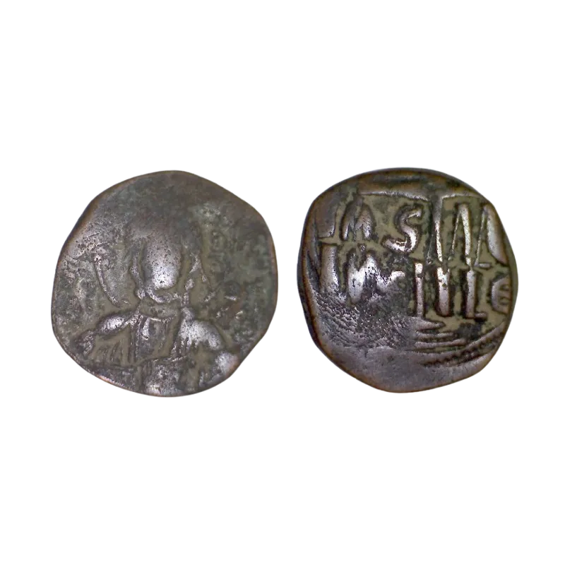 Follis classe B pour Romain III Argyre, annonyme (1028-1034), SB 1823 Constantinople Follis classe B pour Romain III Argyre, annonyme (1028-1034), SB 1823 Constantinople