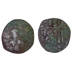 Follis classe B pour Romain III Argyre, annonyme (1028-1034), SB 1823 Constantinople