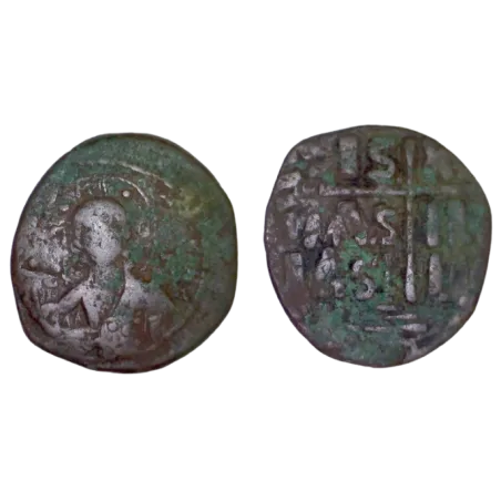 Follis classe B pour Romain III Argyre, annonyme (1028-1034), SB 1823 Constantinople