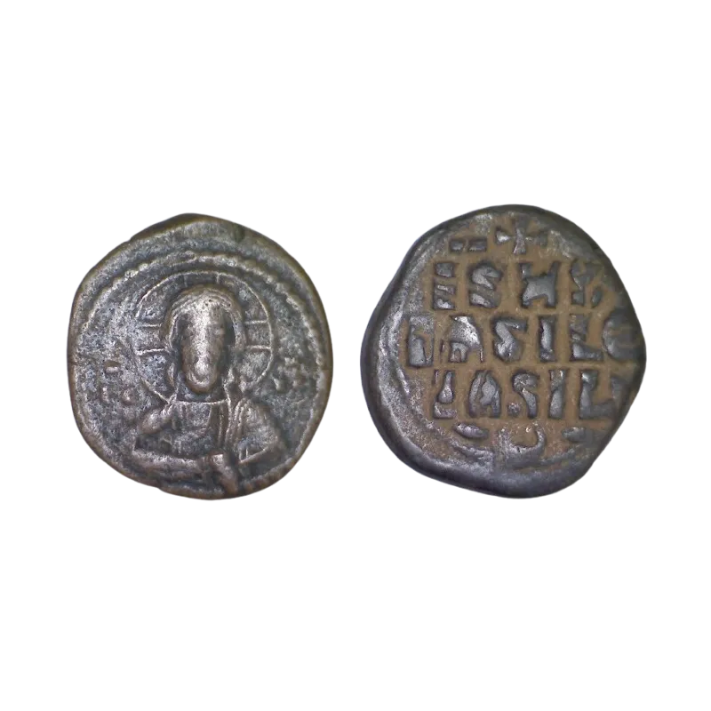 Follis classe G pour Romain IV Diogène, annonyme (1068-1071), SB 1867 atelier Constantinople Follis classe G pour Romain IV Diogène, annonyme (1068-1071), SB 1867 atelier Constantinople