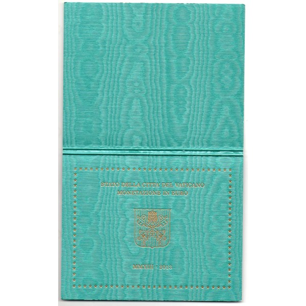 Coffret BU Vatican 2013 Pape BEnoit XVI pièces de monnaie