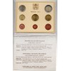 Coffret BU Vatican 2022 Armoiries sous le pape Francois pièces de monnaie
