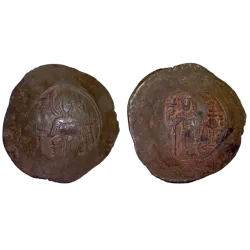 Trachy d'Aspron Manuel 1er Comnène (1143-1180), SB 1964 atelier Constantinople