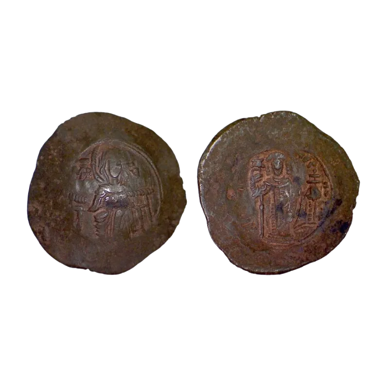 Trachy d'Aspron Manuel 1er Comnène (1143-1180), SB 1964 atelier Constantinople Trachy d'Aspron Manuel 1er Comnène (1143-1180), SB 1964 atelier Constantinople