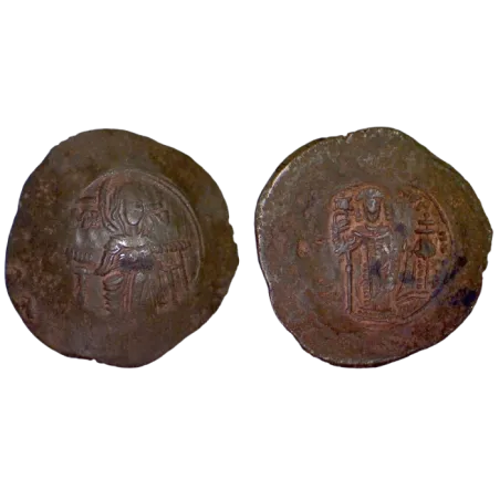Trachy d'Aspron Manuel 1er Comnène (1143-1180), SB 1964 atelier Constantinople