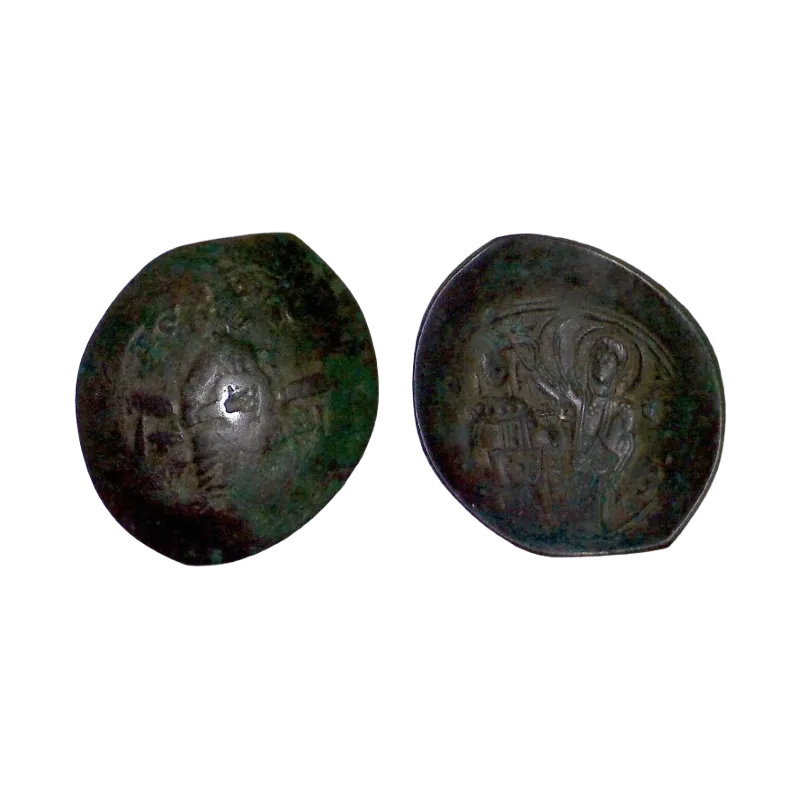 Trachy d'Aspron Manuel 1er Comnène (1143-1180), SB 1966 atelier Constantinople Trachy d'Aspron Manuel 1er Comnène (1143-1180), SB 1966 atelier Constantinople