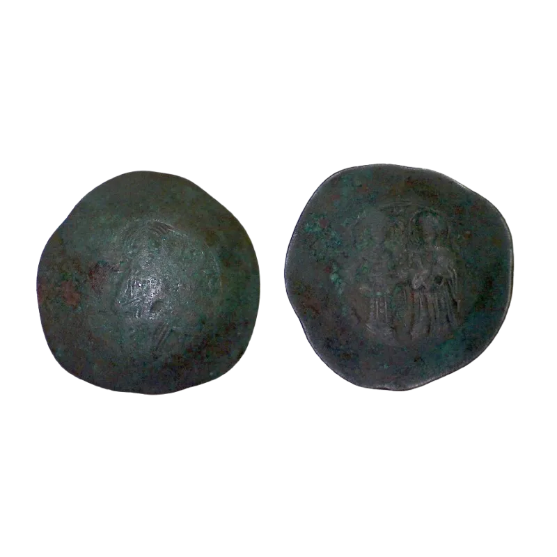 Trachy d'Aspron Manuel 1er Comnène (1143-1180), SB 1966 atelier Constantinople Trachy d'Aspron Manuel 1er Comnène (1143-1180), SB 1966 atelier Constantinople
