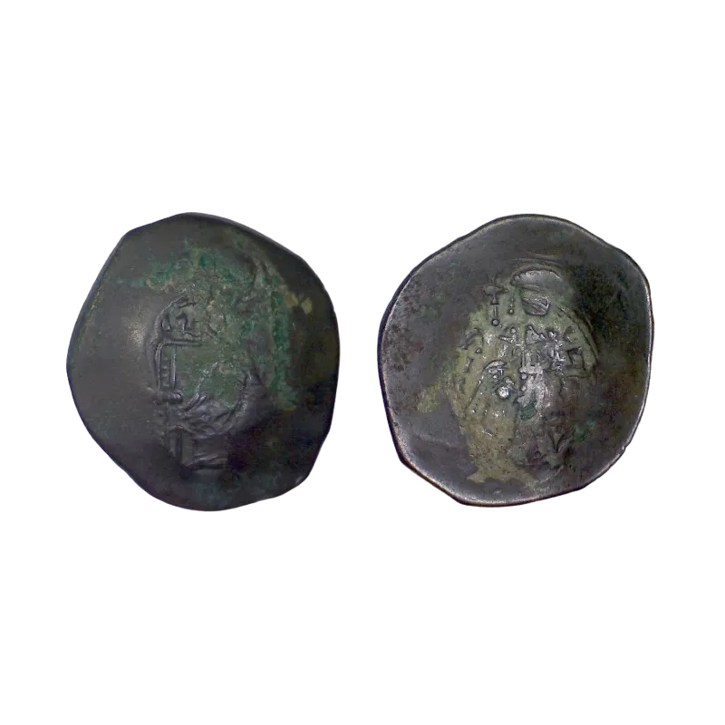 Aspron Trachy Isaac II Ange (1185-1195), SB 2003 atelier Constantinople Aspron Trachy Isaac II Ange (1185-1195), SB 2003 atelier Constantinople