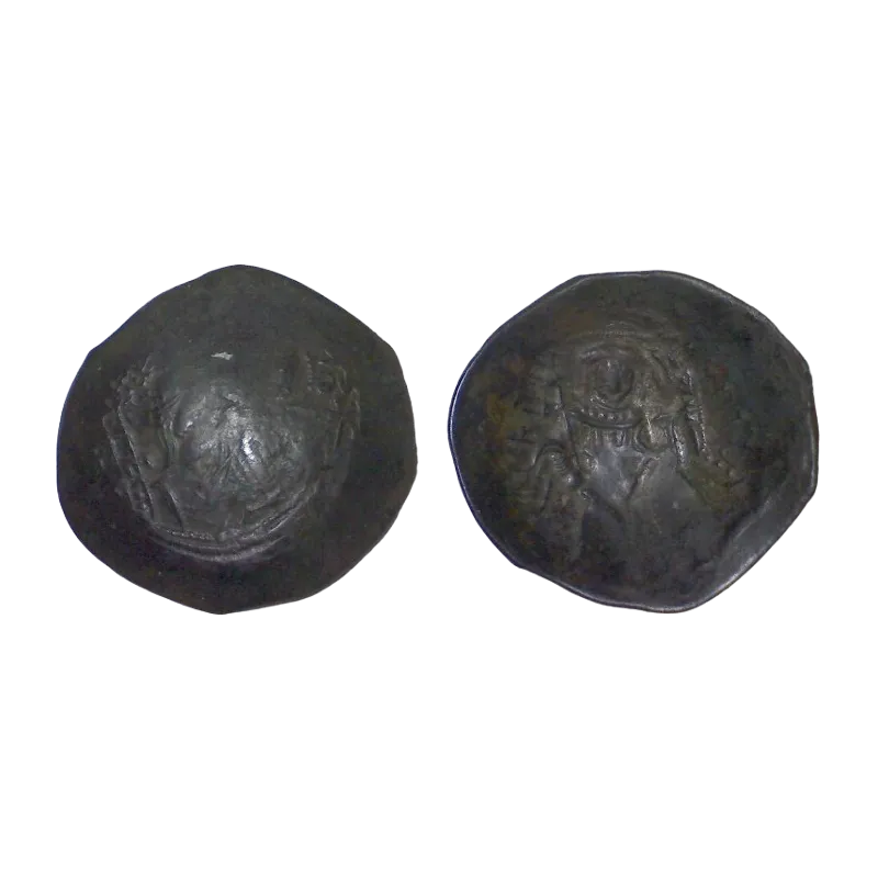 Aspron Trachy Isaac II Ange (1185-1195), SB 2003 atelier Constantinople Aspron Trachy Isaac II Ange (1185-1195), SB 2003 atelier Constantinople