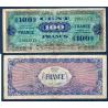 100 Francs France, sans série, TB 1945 Billet du trésor Central