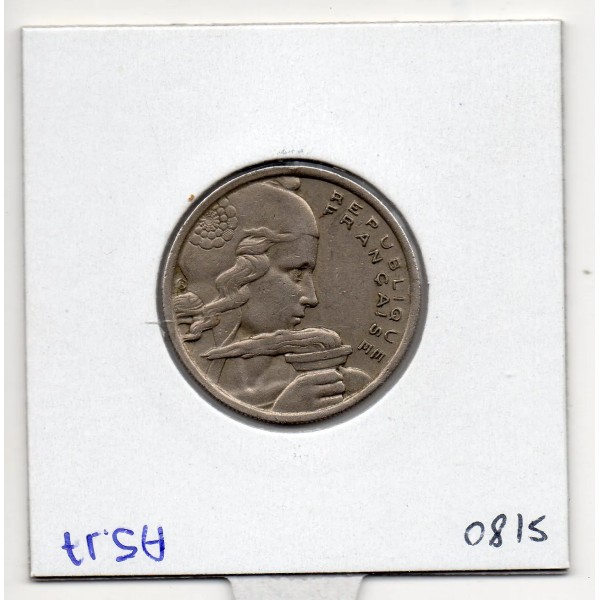 100 francs Cochet 1958 Chouette Sup-, France pièce de monnaie