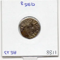 Denier Tournois Louis IX (1250-1270) pièce de monnaie royale