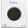 Demi Sol au buste enfantin 1721 A Paris Louis XV pièce de monnaie royale
