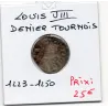 Denier Tournois Louis VIII (1223-1250) pièce de monnaie royale