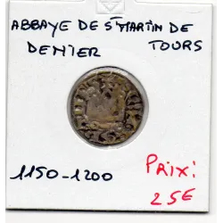 Touraine, Abbaye Saint Martin de Tour (1150-1200) denier