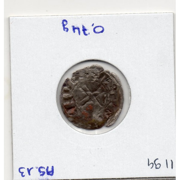 Touraine, Abbaye Saint Martin de Tour (1150-1200) denier