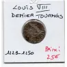 Denier Tournois Louis VIII (1223-1250) pièce de monnaie royale