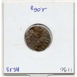 Denier Tournois Louis VIII (1223-1250) pièce de monnaie royale