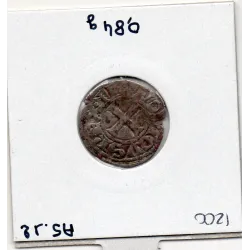 Denier Tournois Louis VIII (1223-1250) pièce de monnaie royale
