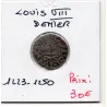 Denier Tournois Louis VIII (1223-1250) pièce de monnaie royale