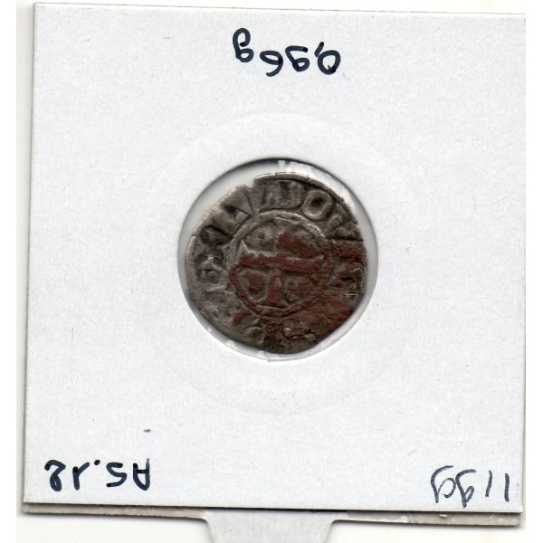 Denier Tournois Louis VIII (1223-1250) pièce de monnaie royale