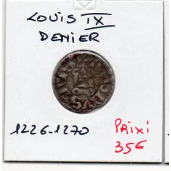 Denier Tournois Louis IX (1250-1270) pièce de monnaie royale