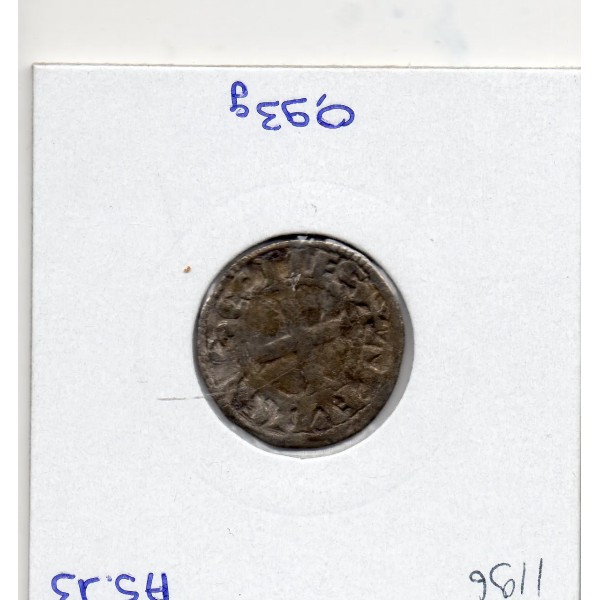 Comté de Poitou, Alphonse de France (1249-1267) Denier