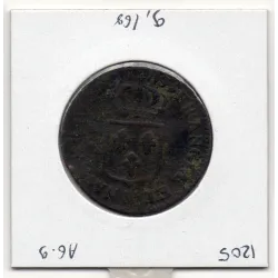 Sol 1789 MA Marseille TB+ Louis XVI pièce de monnaie royale