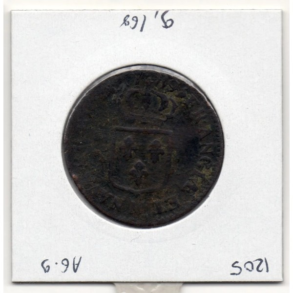 Sol 1789 MA Marseille TB+ Louis XVI pièce de monnaie royale
