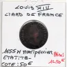 Liard de France 1695 N Montpellier Louis XIV pièce de monnaie royale