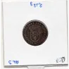 1/12 d'Ecu 1643 A Paris Point Louis XIII TB- 2eme Poincon de Warin pièce de monnaie royale