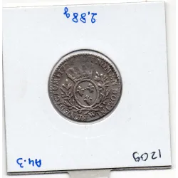 1/10 Ecu aux branches d'olivier 1726 W Lille TTB- Louis XV pièce de monnaie royale