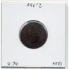 Double Tounois 1625 A Paris Louis XIII pièce de monnaie royale