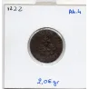 Double Tounois 1614 D Lyon B+ Louis XIII pièce de monnaie royale