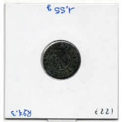 Principauté des Dombes, Gaston d'Orleans (1650) Denier Tournois Type 13