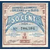 Orléans et Blois, 50 centimes, TTB, 1.6.1920 Pirot 96.1 Billet de la chambre de Commerce