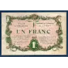 Orléans, 1 franc, TTB, 2.8.1917 Pirot 95.17 Billet de la chambre de Commerce